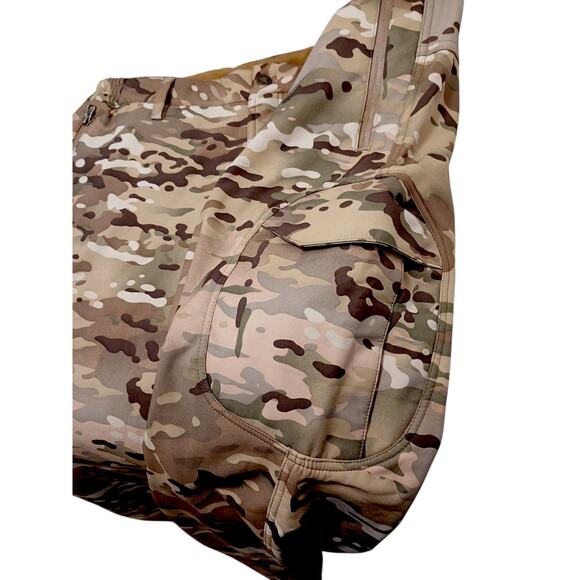 Free Soldier Camouflage Snow Pants 36 Hunting Fleece Lined Water Repell Gorpcore - Picture 5 of 16